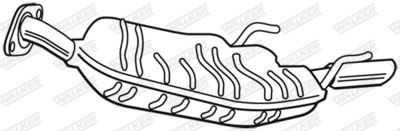 Rear Muffler WALKER 22093