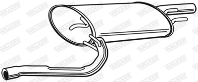 Rear Muffler WALKER 22159