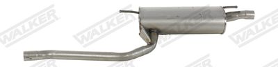 Rear Muffler WALKER 22160