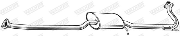 WALKER 22170 Centre Muffler
