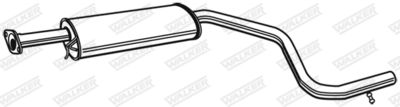 Centre Muffler WALKER 22197