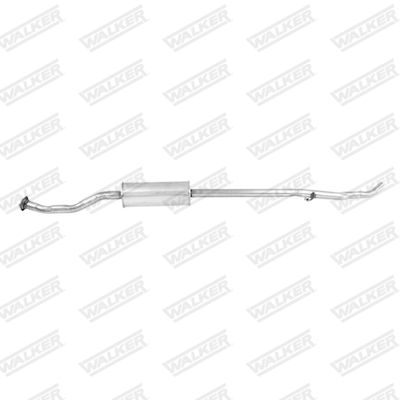 WALKER 22310 Centre Muffler