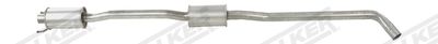 Centre Muffler WALKER 22344