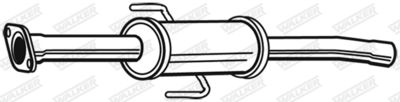 Centre Muffler WALKER 22373