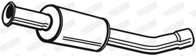 Centre Muffler WALKER 22378
