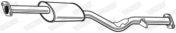 WALKER 22397 Centre Muffler