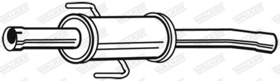 Centre Muffler WALKER 22433