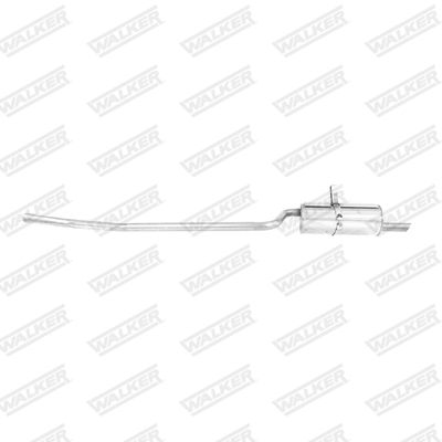 Rear Muffler WALKER 22468