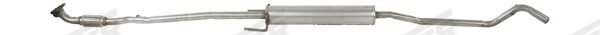 WALKER 22474 Centre Muffler