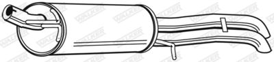 Rear Muffler WALKER 22482