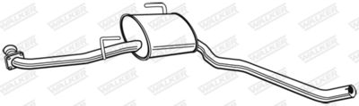 Centre Muffler WALKER 22575
