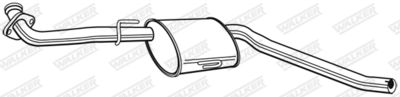 Centre Muffler WALKER 22583