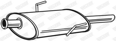 Centre Muffler WALKER 22596