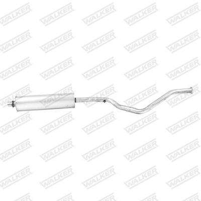 Centre Muffler WALKER 22618