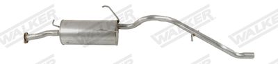 Rear Muffler WALKER 22632