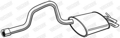 Rear Muffler WALKER 22653