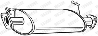 Centre Muffler WALKER 22671