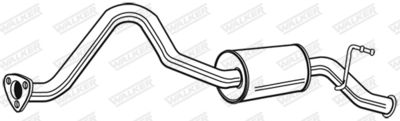 Rear Muffler WALKER 22672