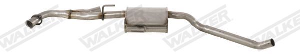 WALKER 22689 Centre Muffler