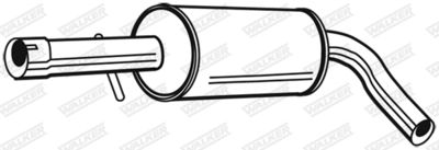 Centre Muffler WALKER 22719