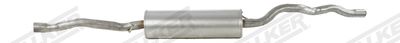 Centre Muffler WALKER 22801