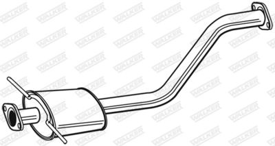 Centre Muffler WALKER 22830