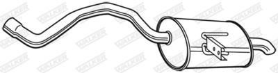 Rear Muffler WALKER 22840