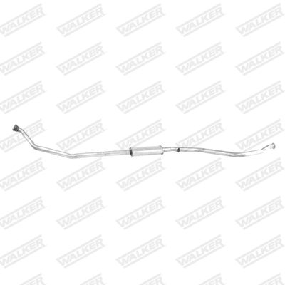Front Muffler WALKER 22917