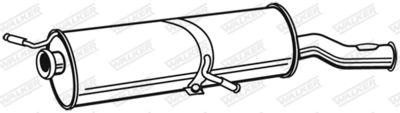 Rear Muffler WALKER 22928
