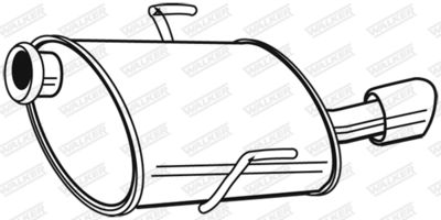 Rear Muffler WALKER 22948