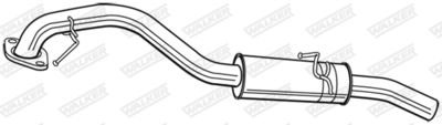 Rear Muffler WALKER 22978
