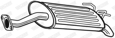 Rear Muffler WALKER 22987