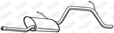 Rear Muffler WALKER 23030