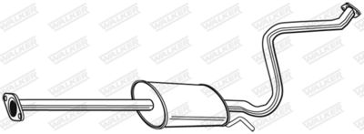 Centre Muffler WALKER 23042