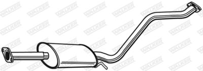 Centre Muffler WALKER 23045