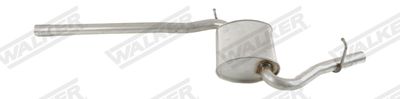 Centre Muffler WALKER 23054