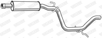 Centre Muffler WALKER 23082