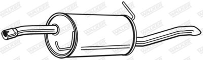 Rear Muffler WALKER 23159