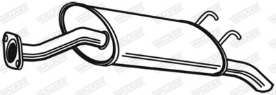 Rear Muffler WALKER 23189