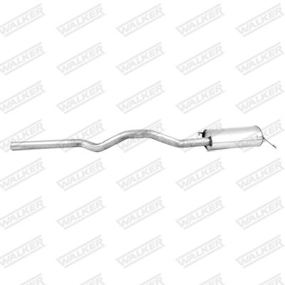 Rear Muffler WALKER 23201