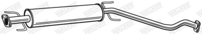 Centre Muffler WALKER 23237