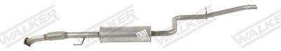 Centre Muffler WALKER 23323