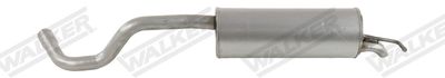 Rear Muffler WALKER 23333