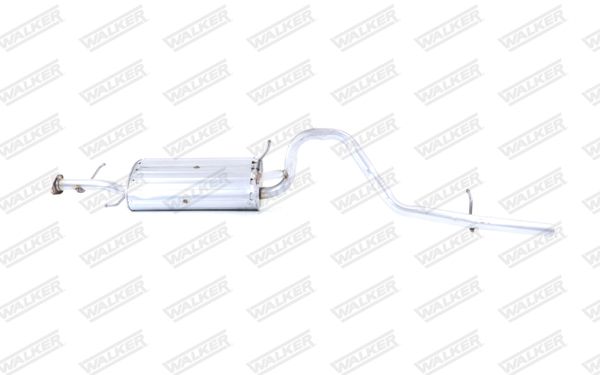 WALKER 23339 Rear Muffler