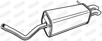 Rear Muffler WALKER 23357