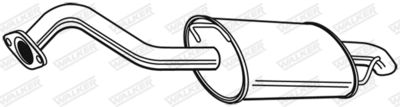 Rear Muffler WALKER 23369