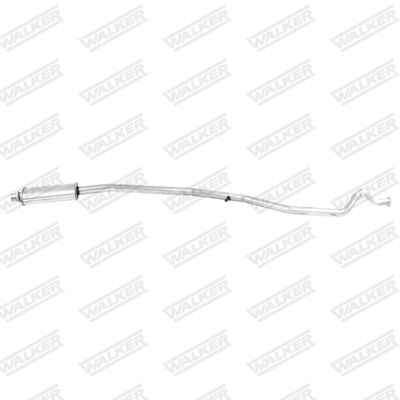 Centre Muffler WALKER 23388