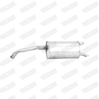Rear Muffler WALKER 23464