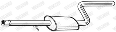 Centre Muffler WALKER 23481