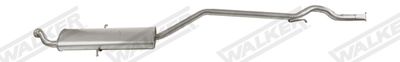 Rear Muffler WALKER 23664